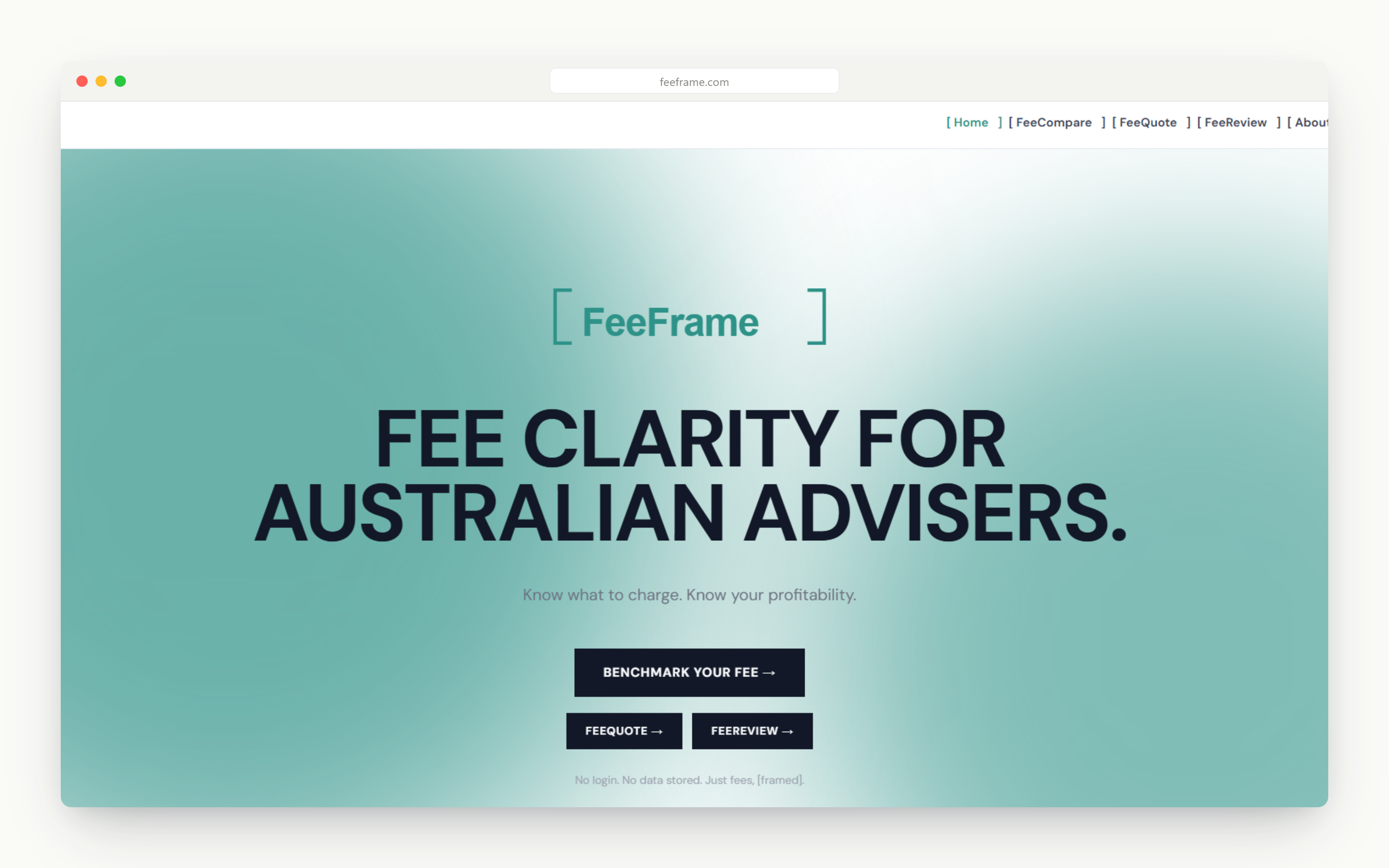FeeFrame preview